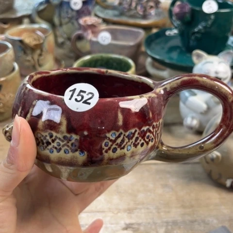 盘熠樹日式手捏餐具茶具