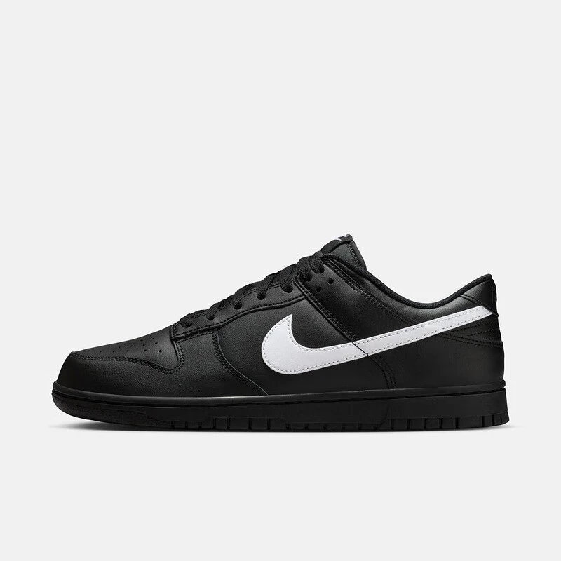 NIKE/耐克男子 DUNK LOW RETRO 黑色时尚潮流运动板鞋IO7606-010