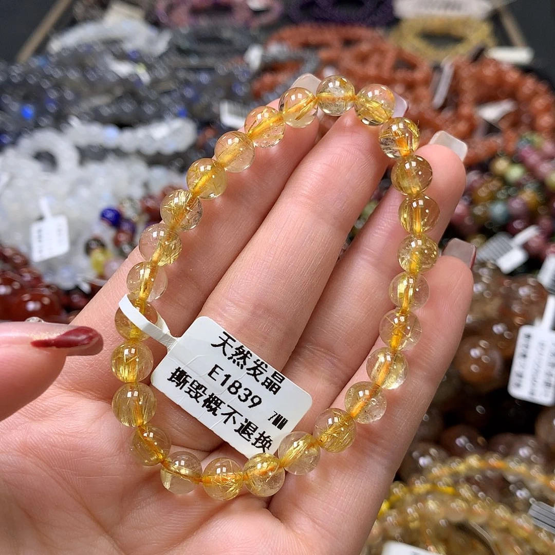 水晶手链未镶嵌，