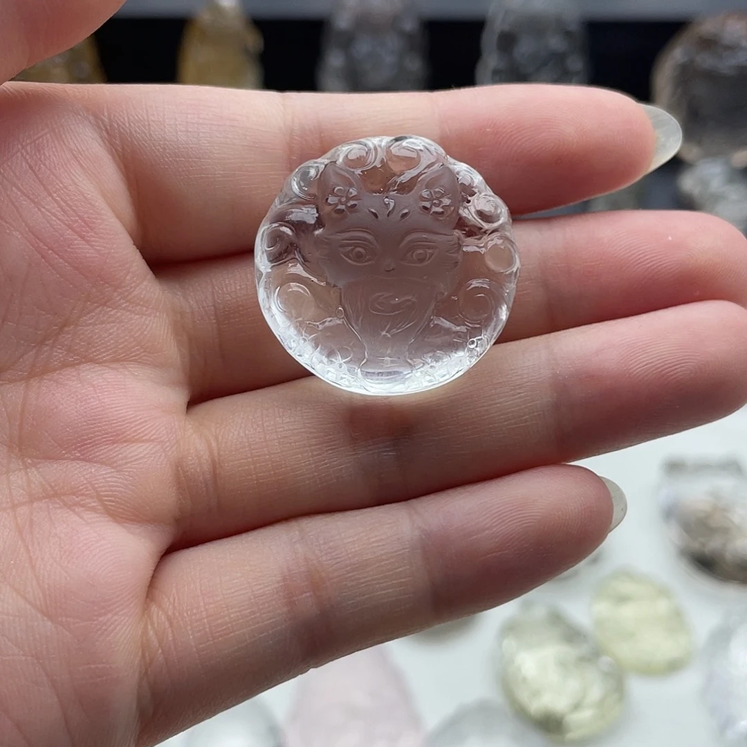 未镶嵌吊坠(不含链)水晶吊坠