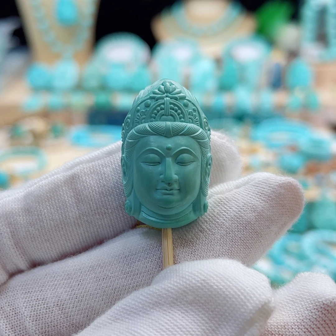 绿松石未镶嵌珠宝奇石