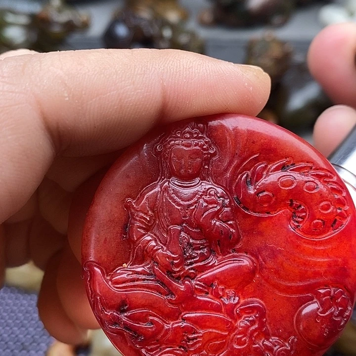 未镶嵌蛇纹石玉颈饰