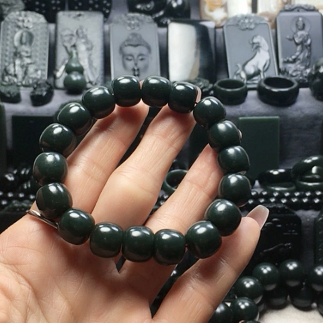 【闪购商品】和田玉戒指银S925镶嵌