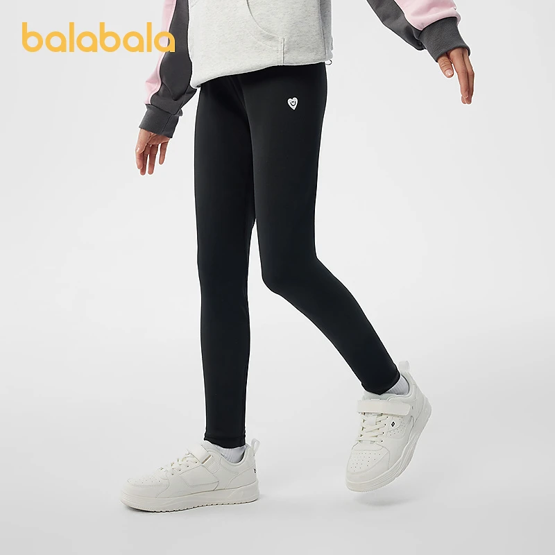 巴拉巴拉童装女童打底裤2025春儿童长裤大童印花裤子