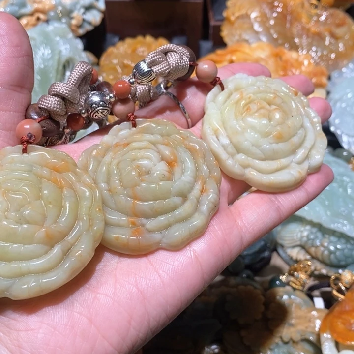 岫玉毛衣链未镶嵌