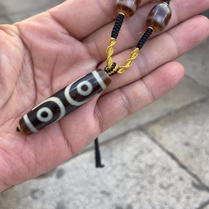 心***人玛瑙/玉髓（覆膜）颈饰未镶嵌