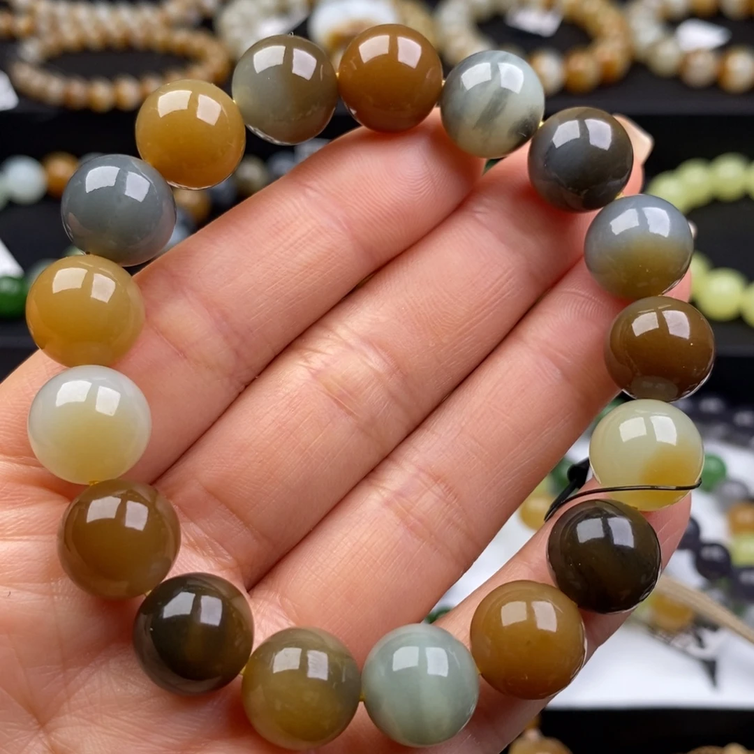 和田玉未镶嵌手串