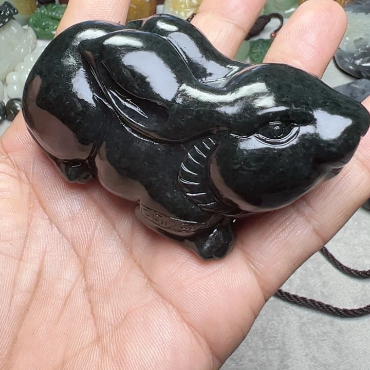 和田玉把件未镶嵌