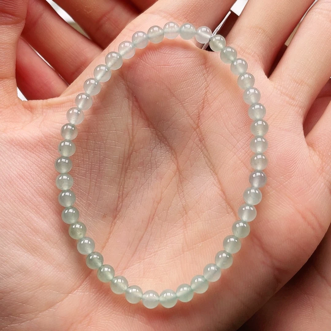 未镶嵌手串翡翠未镶嵌手链翡翠卡4.5