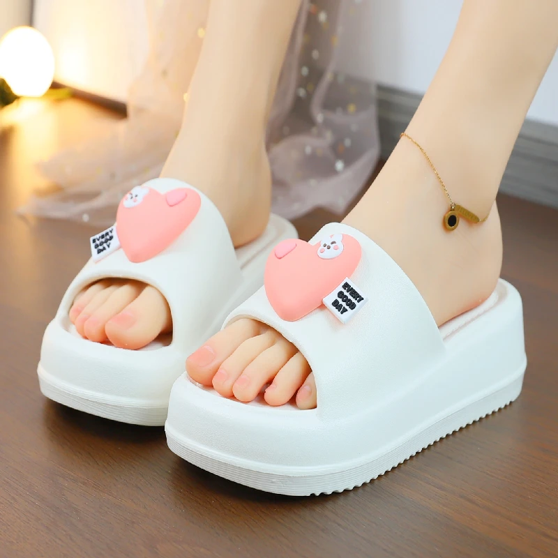 厚底增高拖鞋女士夏季2025新款网红时尚软底防滑eva凉拖鞋女外穿