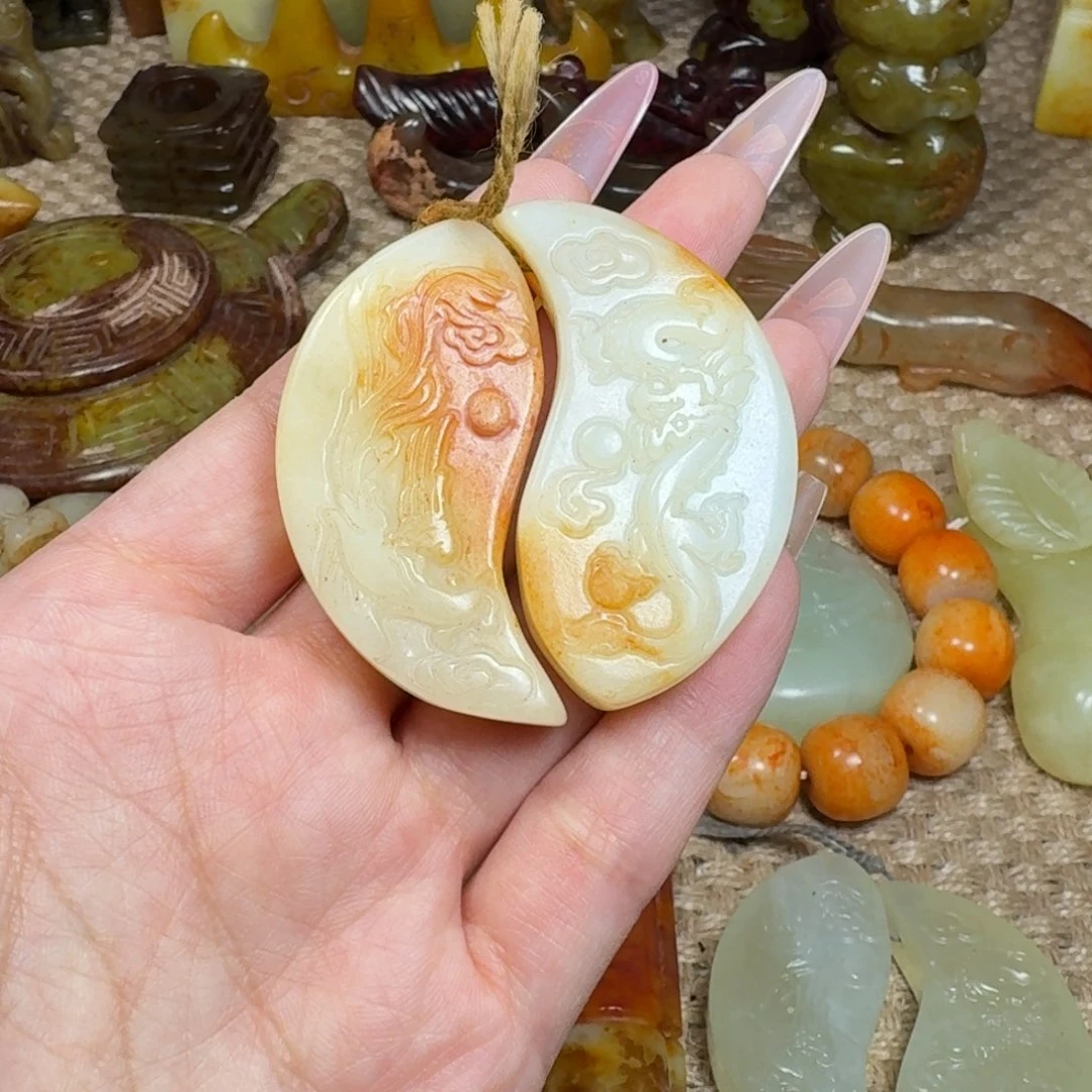 吊坠白玉菩提挂件