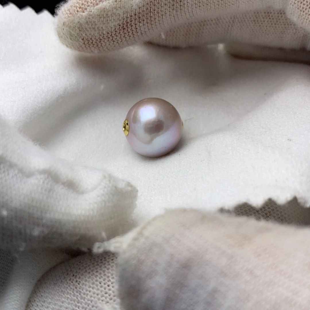 淡水珍珠颈饰银S925镶嵌平*心