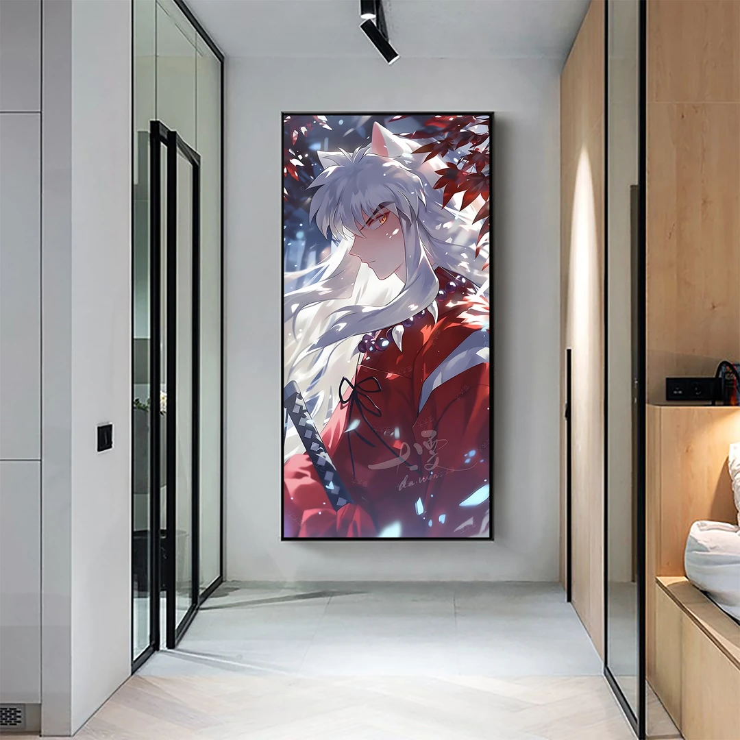 犬夜叉 50*100厘米 铝合金晶瓷画