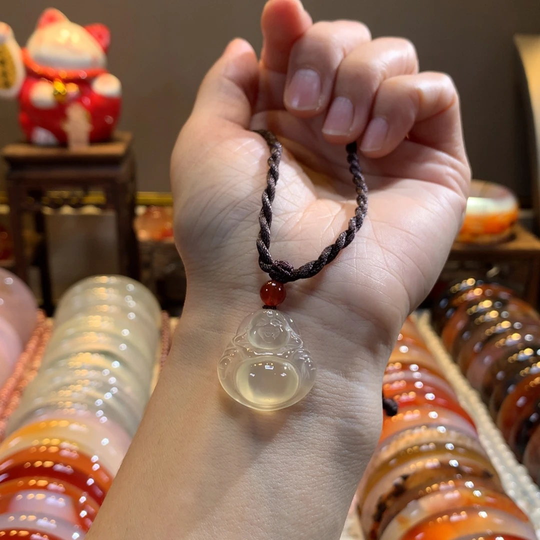 玛瑙/玉髓未镶嵌颈饰47号