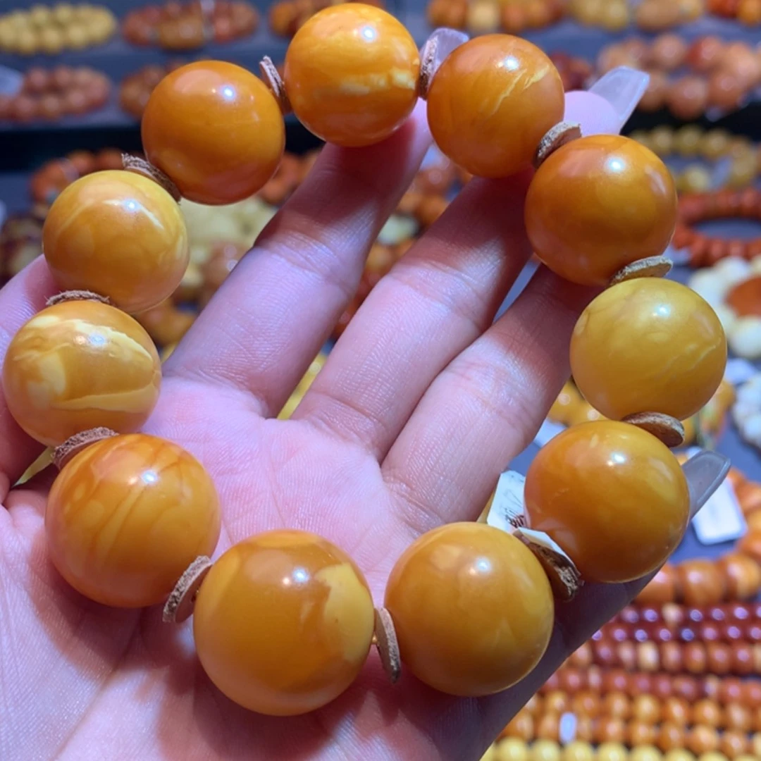 【闪购商品】未镶嵌蜜蜡手链蜜蜡