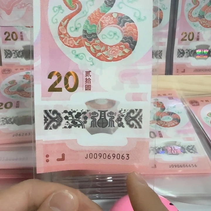 塑料1***啦小蛇钞号码009069063