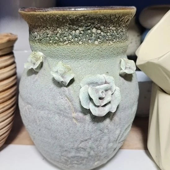 微瑕陶瓷花盆满12包邮