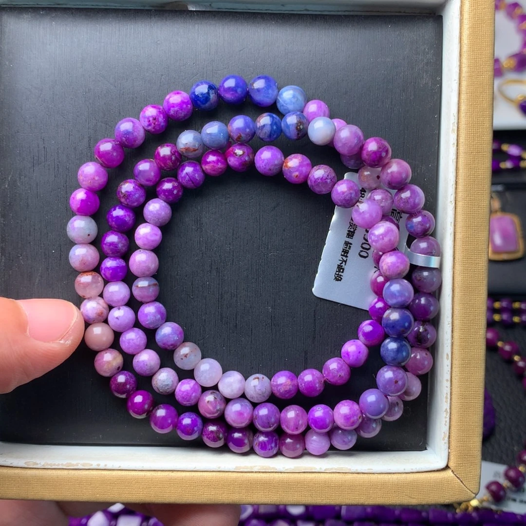 苏纪石（舒俱来）未镶嵌手串