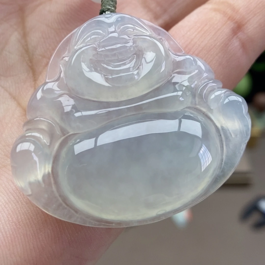 翡翠未镶嵌颈饰吊坠24