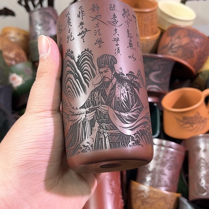 茶杯紫砂全手工紫砂主人杯