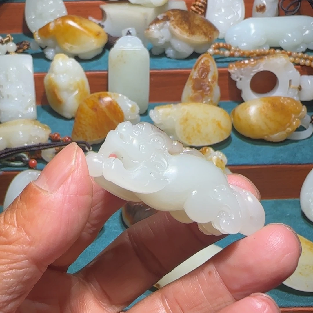 和田玉未镶嵌颈饰L*Y