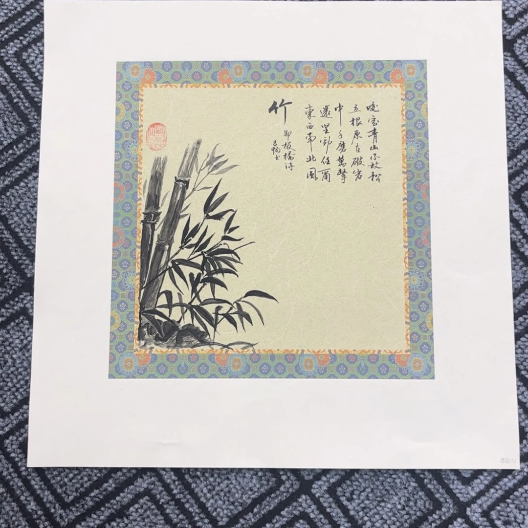 国画一平尺花鸟s.