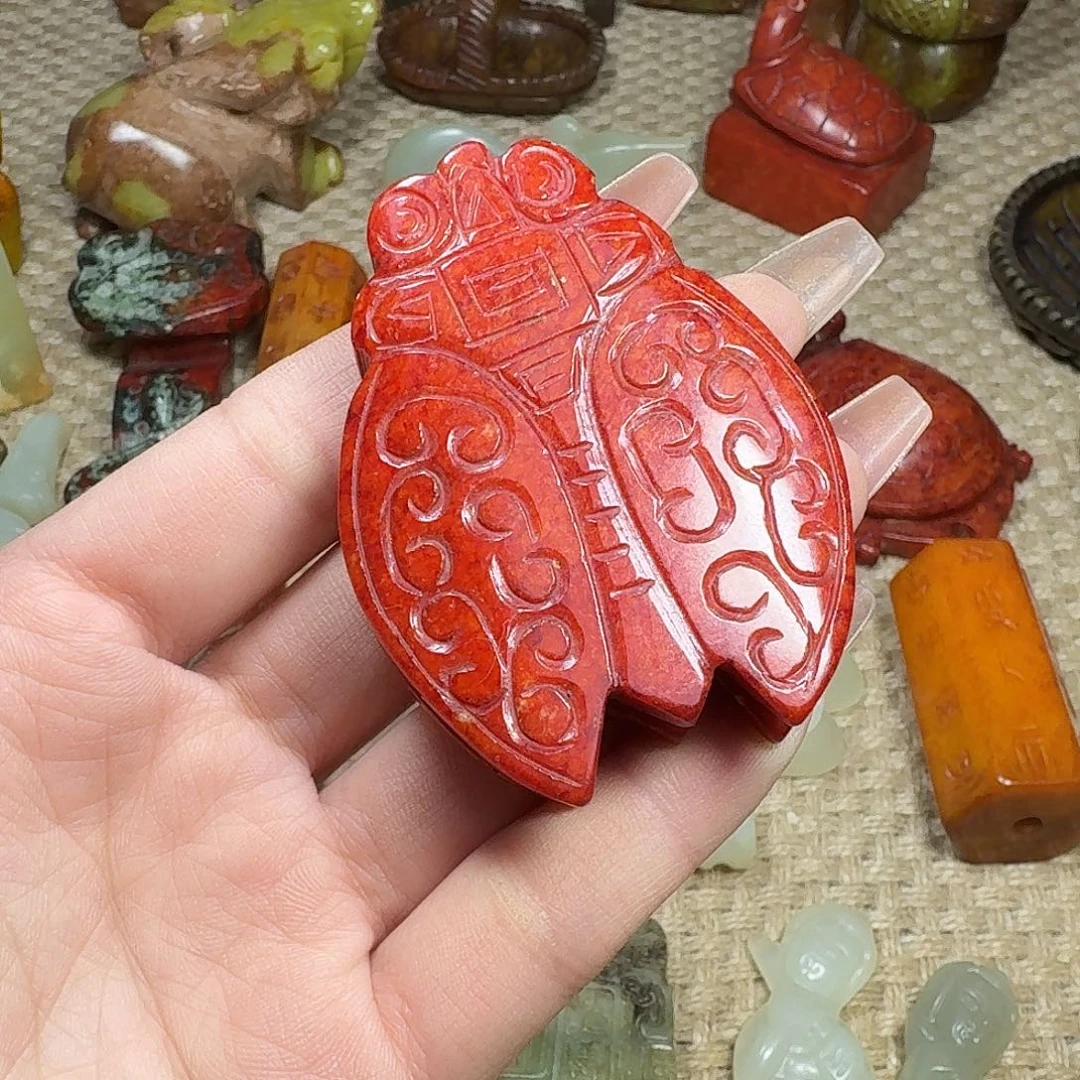 白玉菩提吊坠挂件