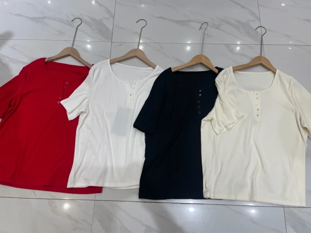 7051文文家常规舒服夏季T恤女