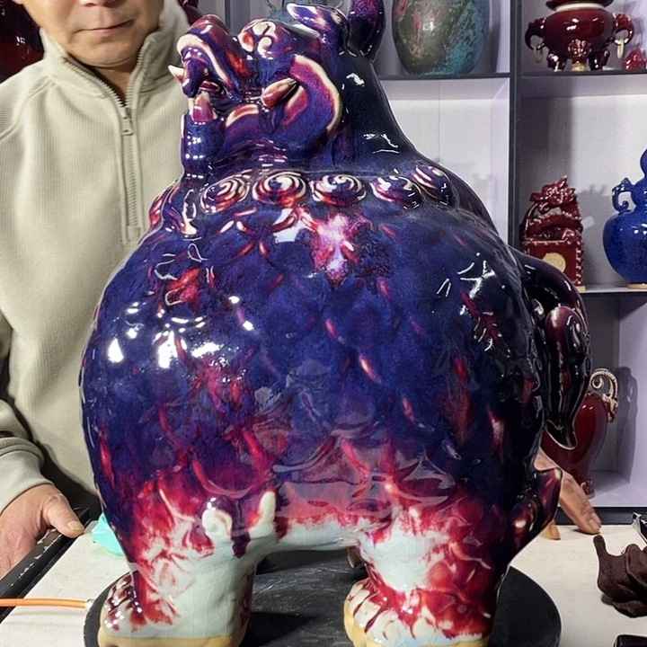瓷片中国神垕精品钧瓷