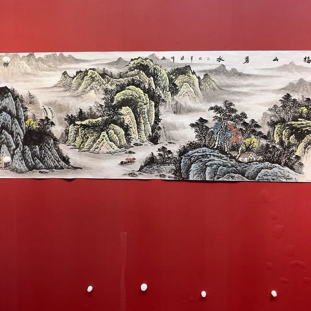 国画手绘国画作品