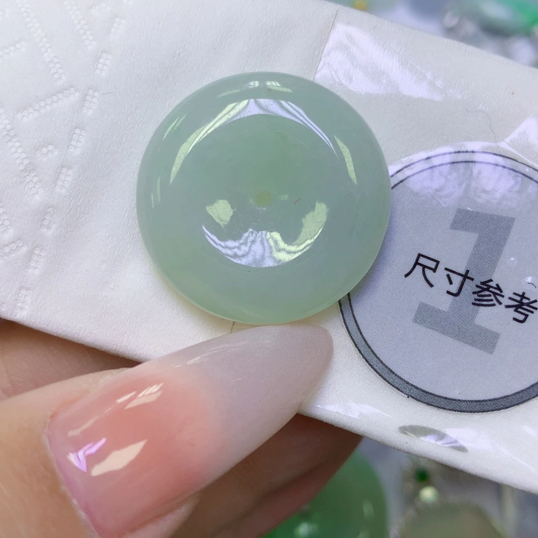 翡翠未镶嵌颈饰天然缅甸翡翠a货百元以上9元证书费自理