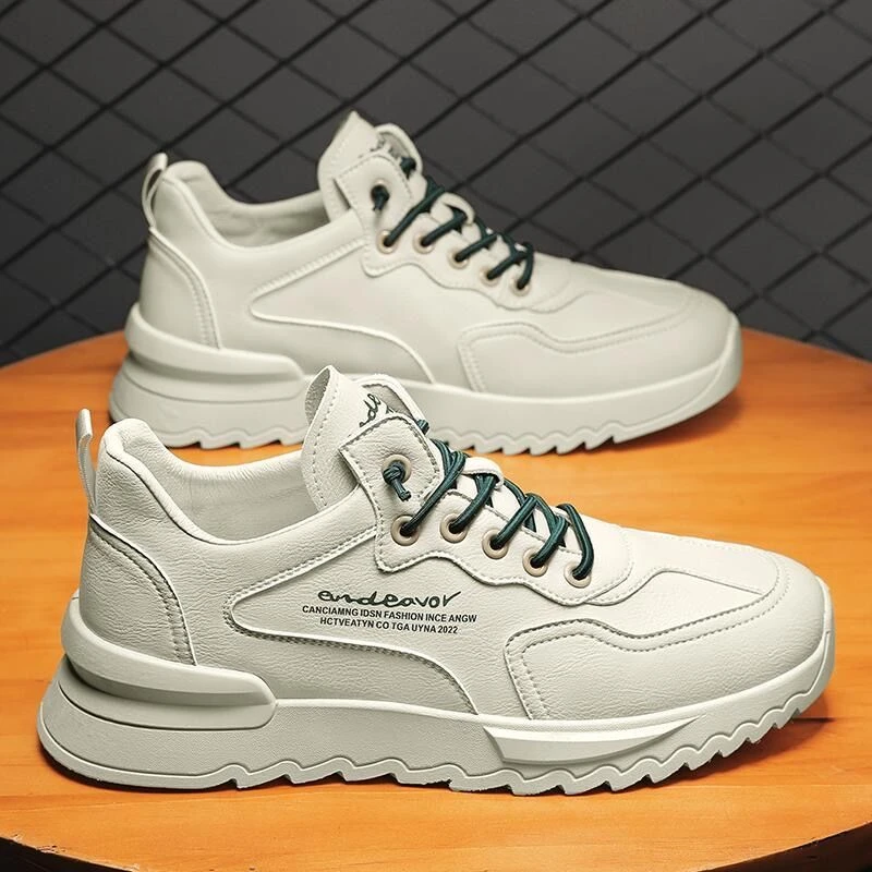 秋冬季男鞋透气防水防滑鞋子男款潮流百搭运动鞋休闲老爹鞋