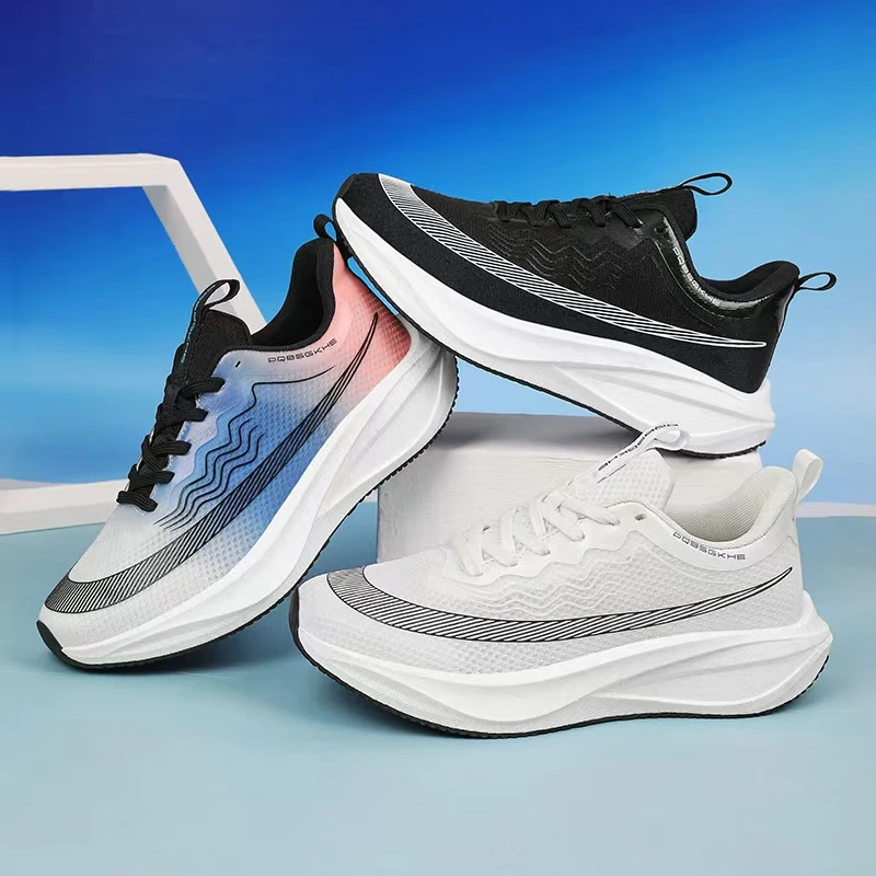 夏季超轻休闲夜光减震高弹情侣三色时尚单鞋BSJ2988