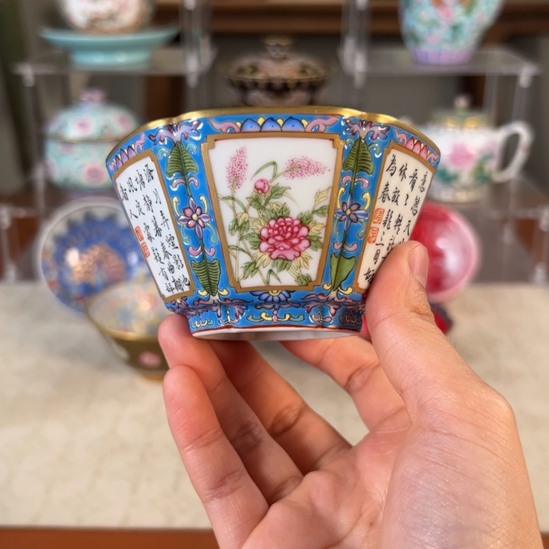 纯手工手绘 高端茶器