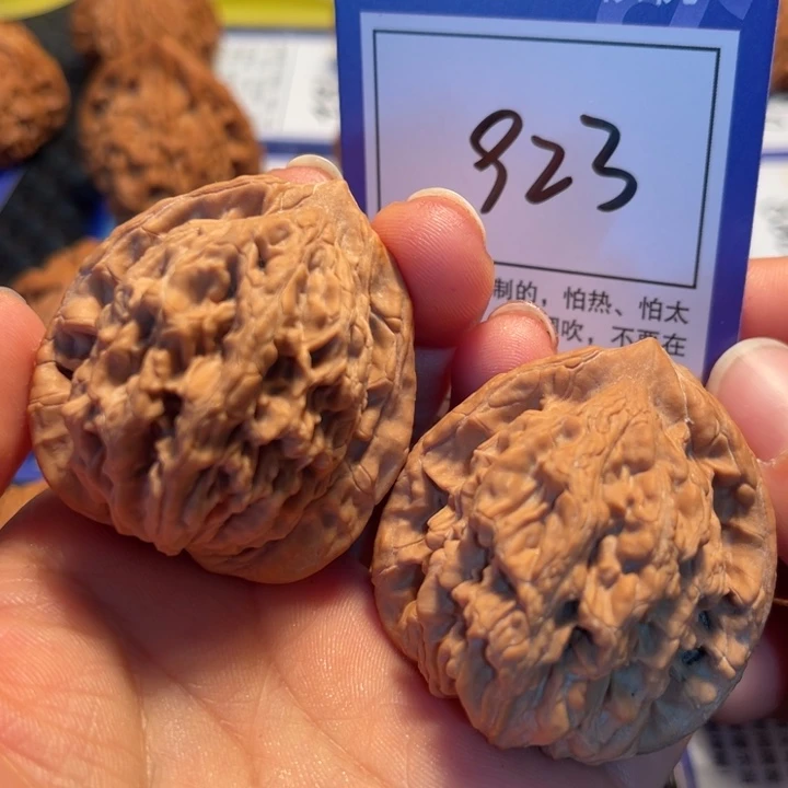 文玩核桃把件42虎头923。。