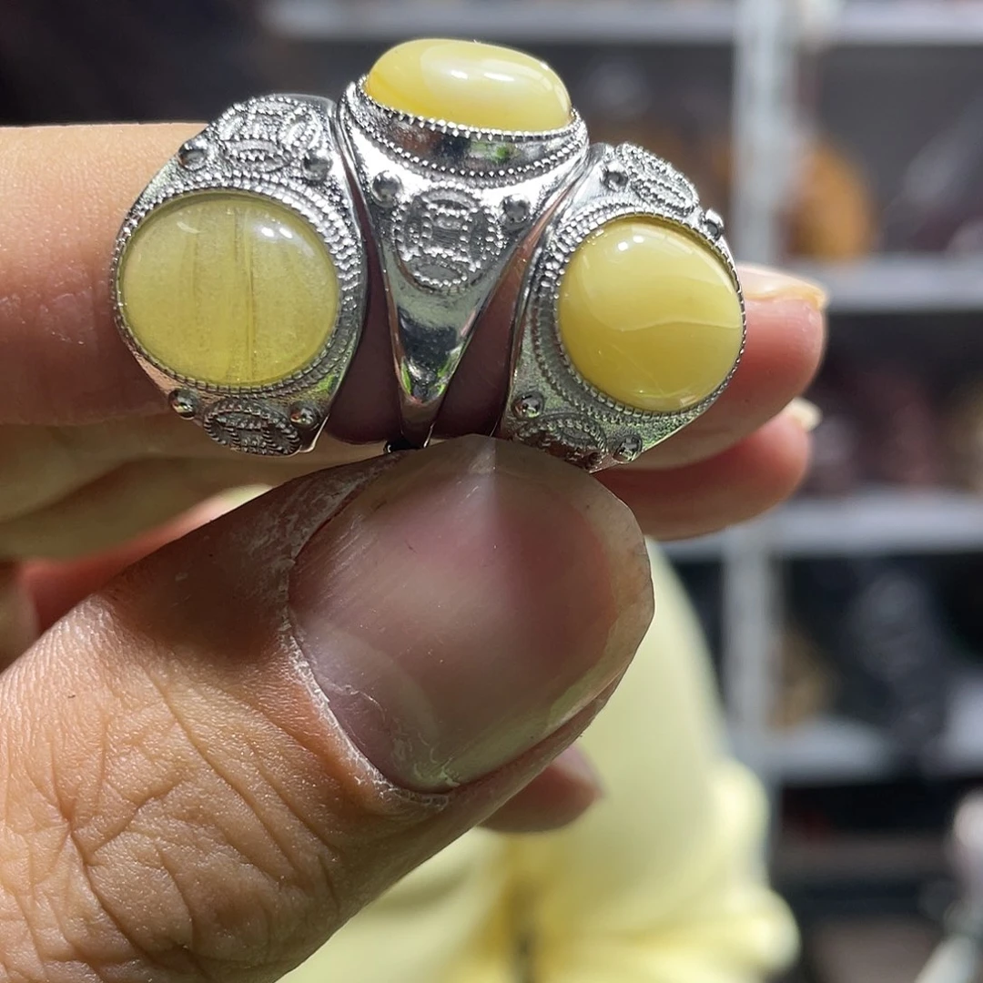 琥珀手链未镶嵌琥珀蜜蜡