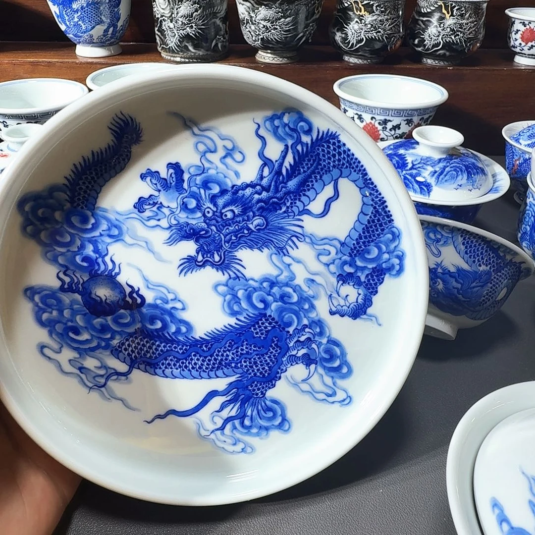 「***」泥塑壶承手工手绘