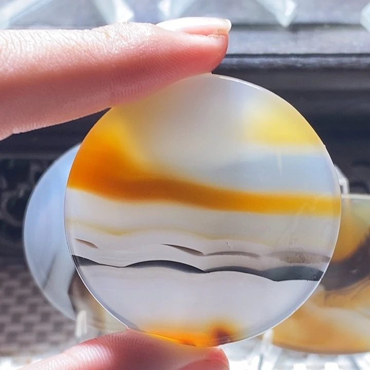 玛瑙/玉髓未镶嵌颈饰
