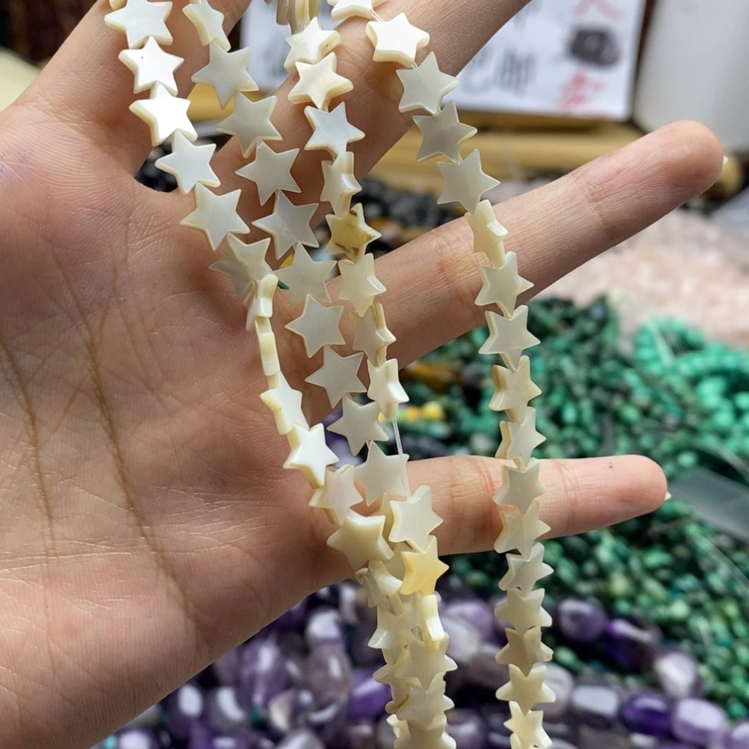 玛瑙/玉髓未镶嵌珠宝半成品打包2条星星