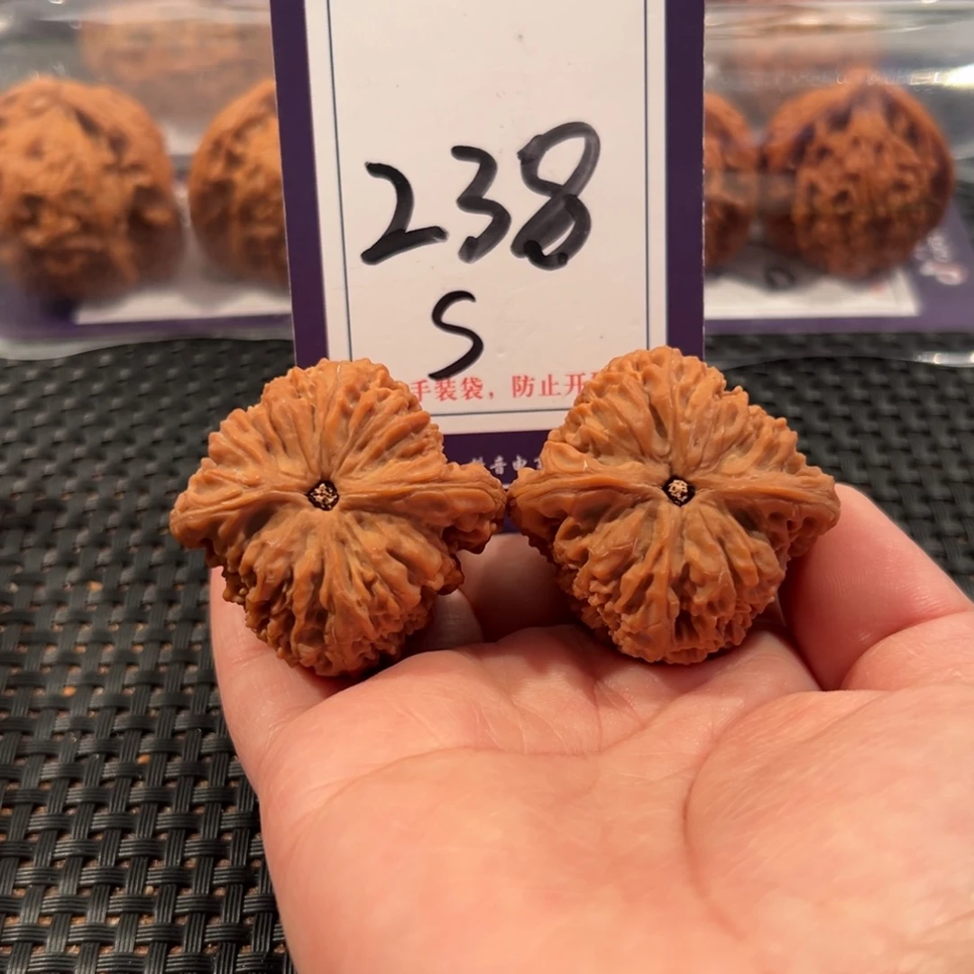 把件文玩核桃238号凹底逐鹿南疆石尺寸39全品