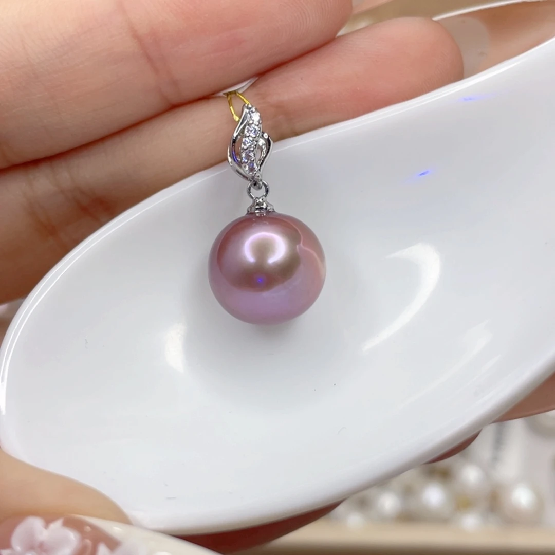 淡水珍珠未镶嵌吊坠(赠链)