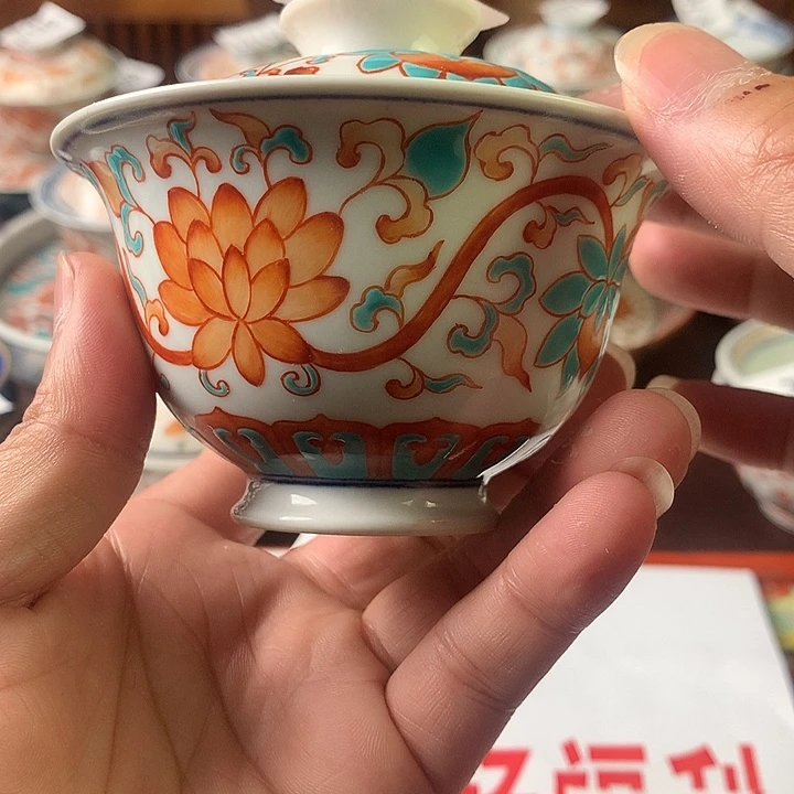 景德镇陶瓷手绘A138