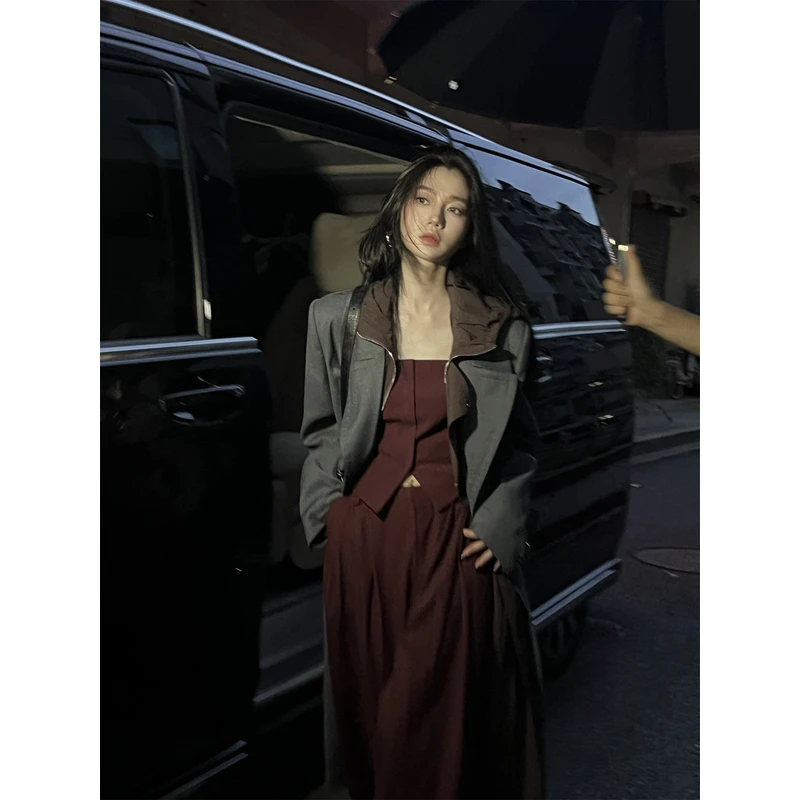 cunblvd常存 利落之姿 高级感抹胸女装修身显瘦极简气质简约上衣