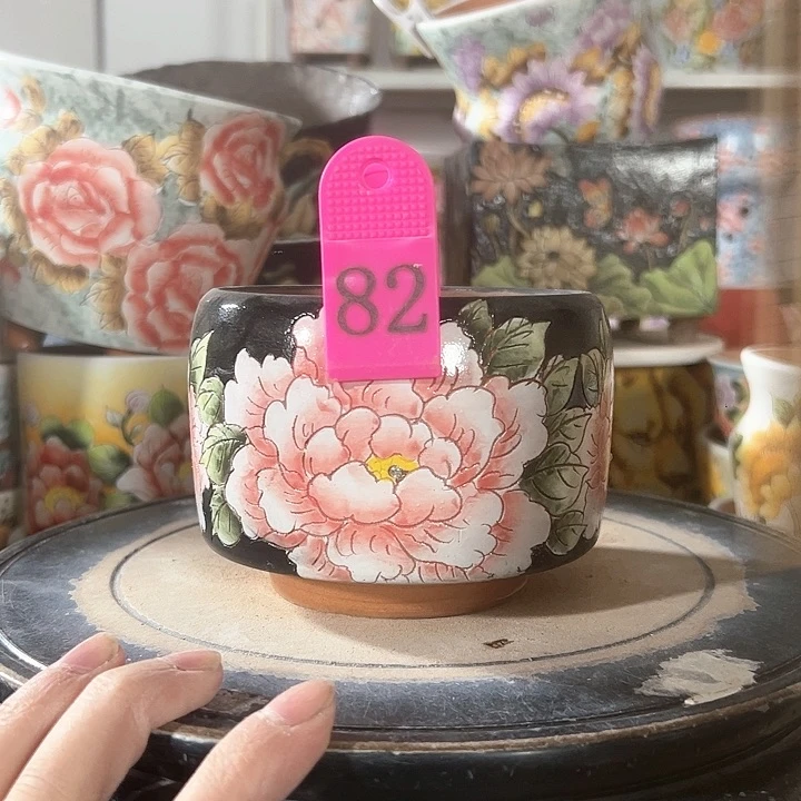 景德镇市昌江区手绘花盆满38包邮