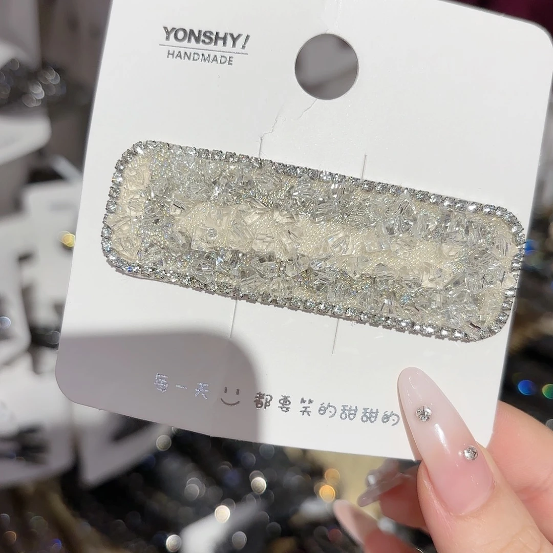 皮质铁合金发饰发夹