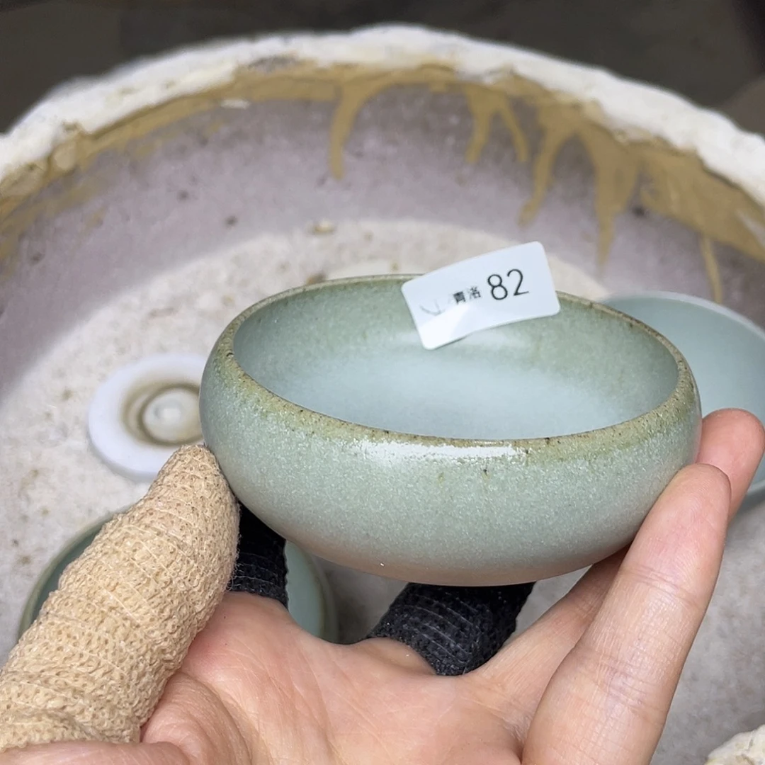 茶盏82 福临号建盏柴烧薄胎