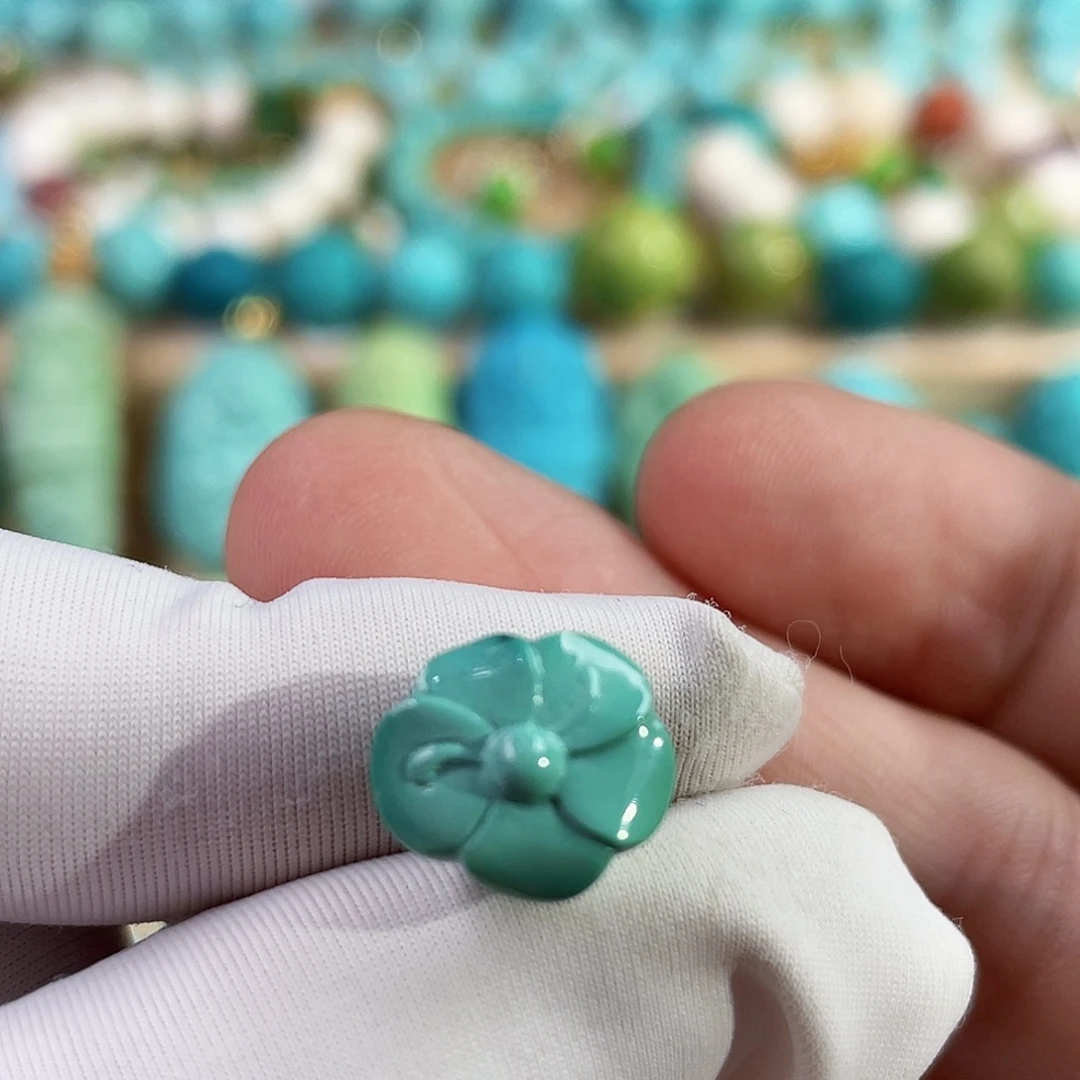 绿松石未镶嵌手串