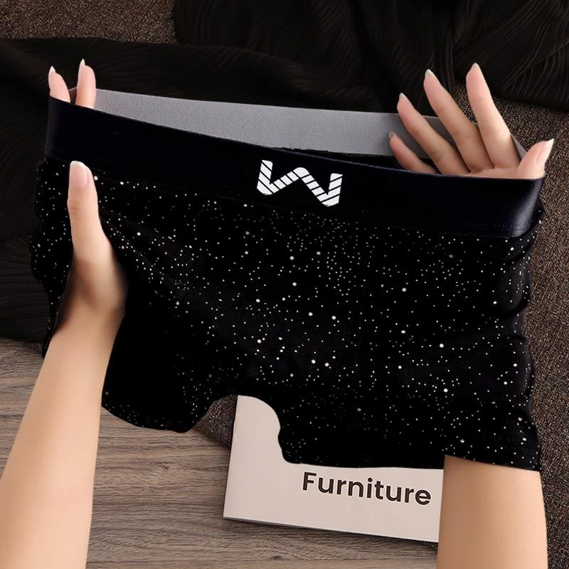 维多利亚男士内裤男棉质运动男生平角裤潮流运动底裤男款四角短裤