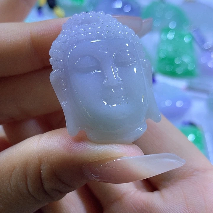 翡翠未镶嵌颈饰天然翡翠A货吊坠