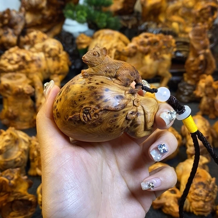 7***我柏木代代有钱手把件手把件